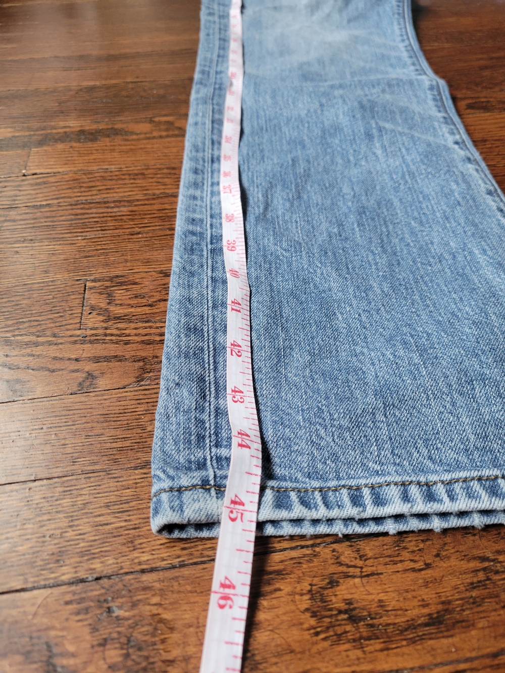J. Crew Men's Jeans size 36/36 Slim Flex Blue Denim Medium Wash Casual - Picture 8 of 17